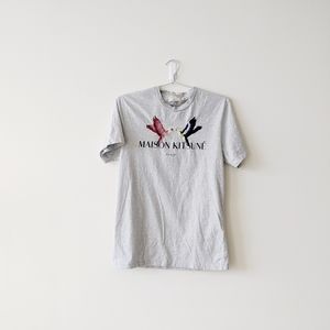 Maison Kitsuné lovebirds tee